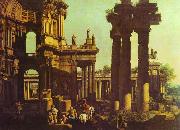 Bernardo Bellotto Ruins of a Temple China oil painting reproduction